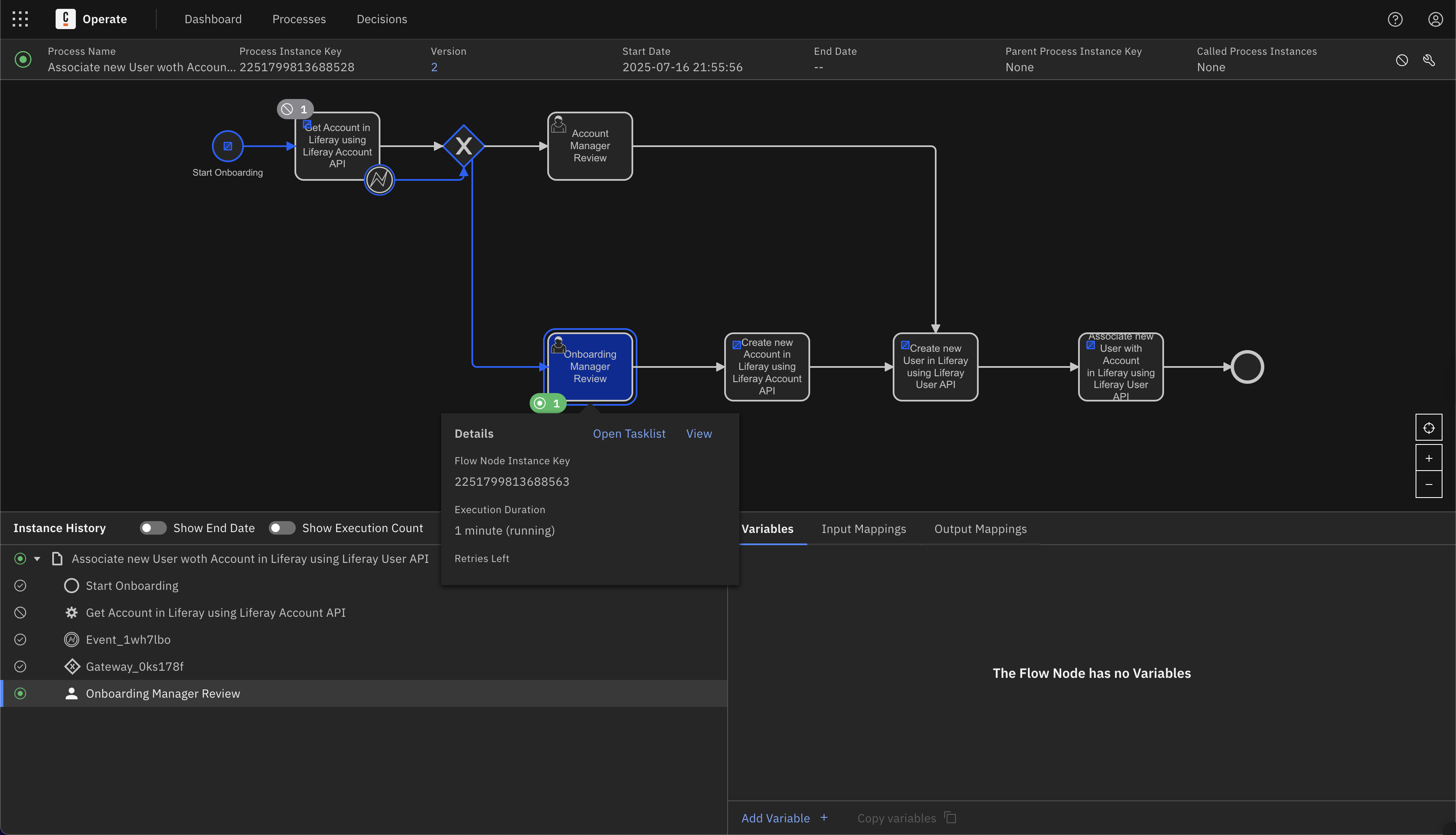Using Liferay Camunda Inbound and Outbound Connectors - Liferay